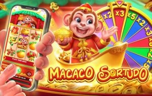 macaco sortudo
